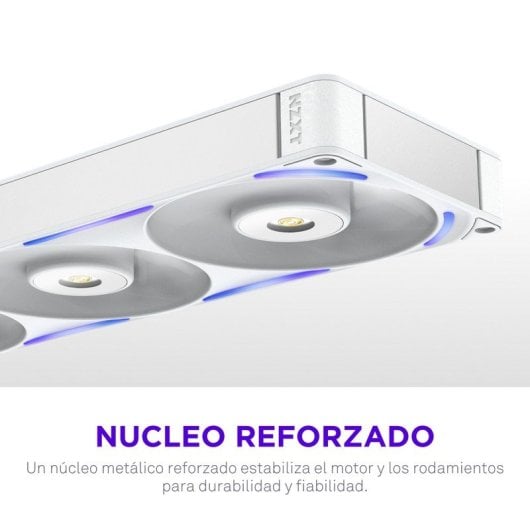Ventilador suplementario NZXT F360X 360 mm 3100 RPM RGB blanco con PWM