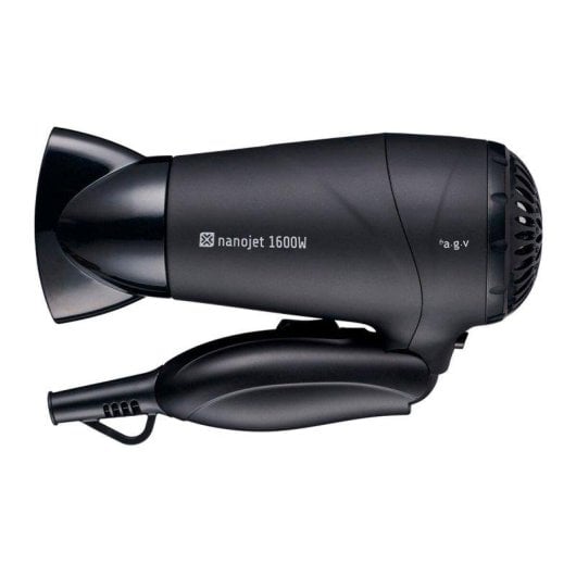 Secador de pelo By AGV Nanojet Plegable 1600W iónico compacto negro