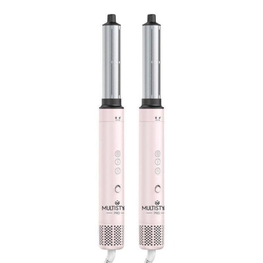 Secador de Cabelo Iónico By AGV Multistyler 6 em 1 1500W 3 Temperaturas 2 Velocidades com Acessórios Preto