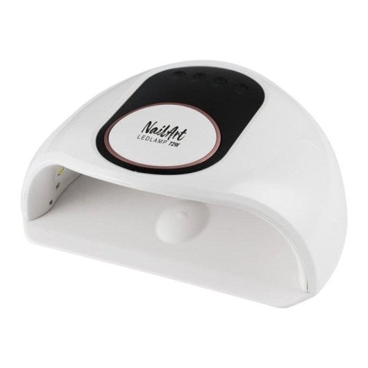 Secador de Uñas By AGV Nailart LED Pro 72W 42 LEDs Sensor Automático Negro