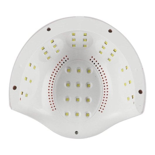 Secador de Uñas By AGV Nailart LED Pro 72W 42 LEDs Sensor Automático Negro