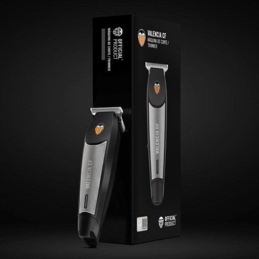 Máquina de Cortar Cabelo Multifunções By AGV Valencia C.F. Sem Fios 20h 4 Pentes Aço