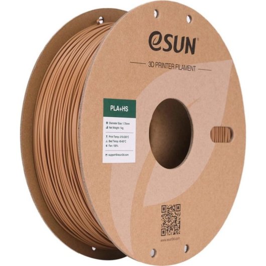 Filament PLA eSUN PLA+HS175Q-C1P1 Braun 1,75 mm High Speed
