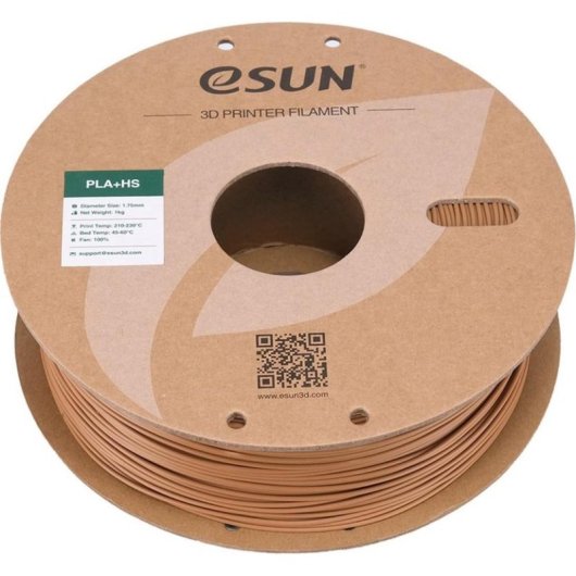 Filament PLA eSUN PLA+HS175Q-C1P1 Braun 1,75 mm High Speed