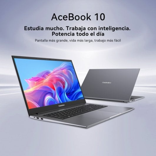 Blackview Acebook 10 16gb 512gb Ssd Windows 11 Pro Intel N150  Gráficos Intel  Pantalla 18,5" Wi-fi 6 Gris