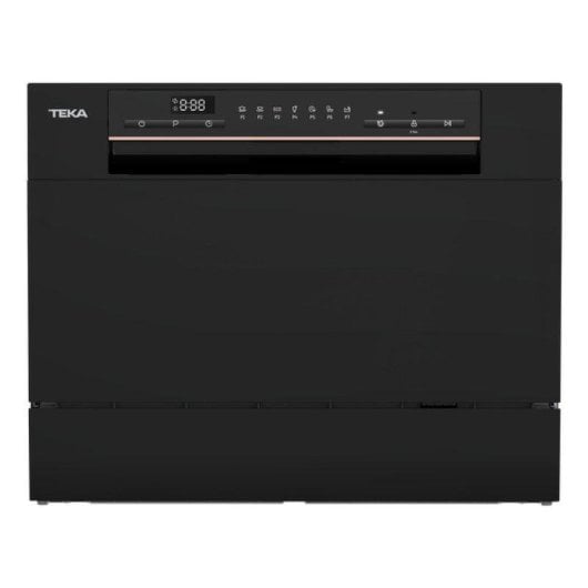Lavavajillas Teka LC 24700 BK 6 Cubiertos Clase F Compacto Extra Silencioso