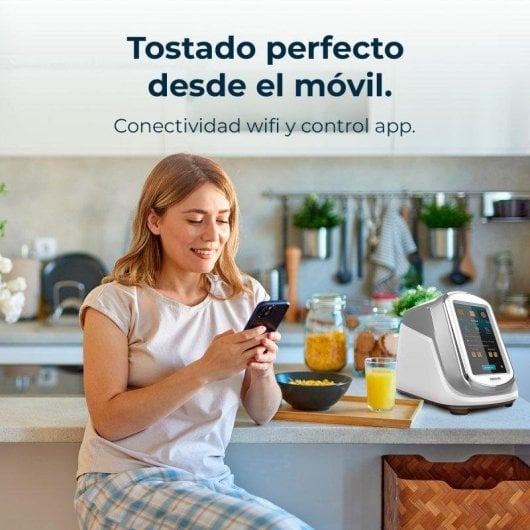 Grille-pain Cecotec ToastPad Double Pro Screen écran tactile TFT 7" 1400W