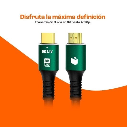Câble HDMI 2.1 PcCom Essential 8K 60Hz Ultra High Speed 48Gbps 3m