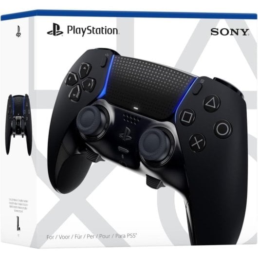 Sony DualSense Edge PS5 Midnight Black + Sony Tarjeta Prepago Recarga Monedero de 20€ para PlayStation Store