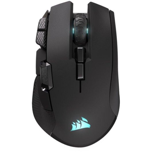 Souris Corsair IRONCLAW WIRELESS SE Sans Fil Bluetooth USB-C 26000 DPI Noir RGB 10 Boutons