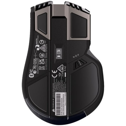 Souris Corsair IRONCLAW WIRELESS SE Sans Fil Bluetooth USB-C 26000 DPI Noir RGB 10 Boutons