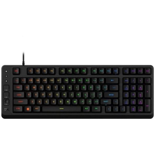 Teclado HyperX Eve 1800 de membrana compacto Layout ES RGB teclas multimédia