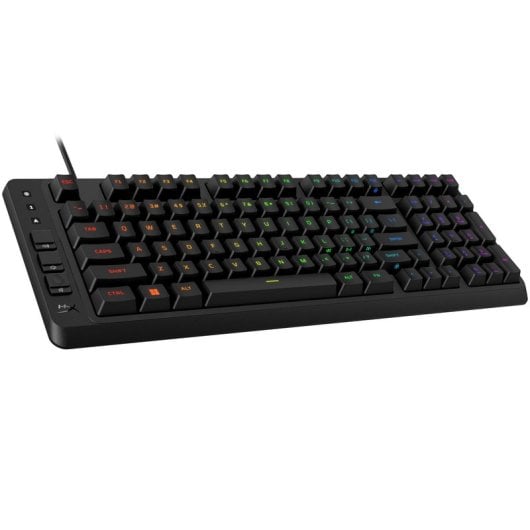Teclado HyperX Eve 1800 de membrana compacto Layout ES iluminación RGB y teclas multimedia