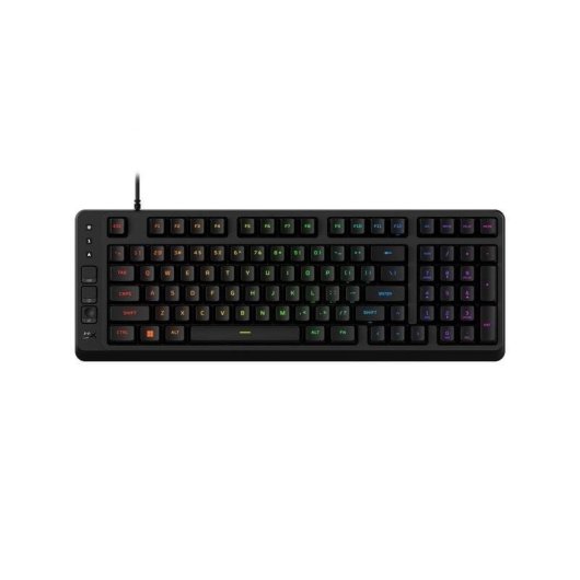 Teclado HyperX Eve 1800 de membrana compacto Layout ES RGB teclas multimédia