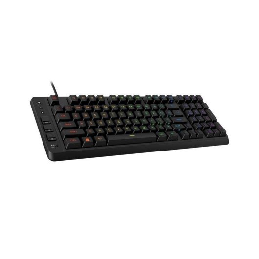 Teclado HyperX Eve 1800 de membrana compacto Layout ES RGB teclas multimédia