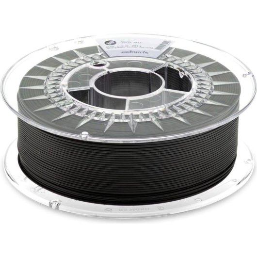 Filamento PETG Extrudr XPETG Negro 1,75 mm Mate Alta Resistencia Química