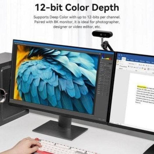 Cable DisplayPort Vention HCFLG 8K 1,5 m DisplayPort a Mini DisplayPort Trenzado