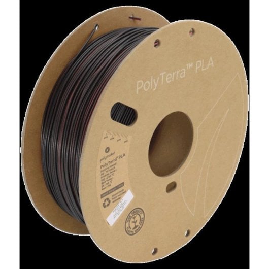 Filamento PLA Polymaker PolyTerra Dual Multicor 1,75 mm Degradê Sustentável