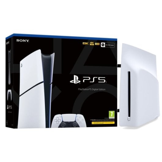 Sony PlayStation 5 Slim Digital Chasis E + Sony Unidad de Disco para PlayStation