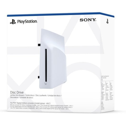 Sony PlayStation 5 Slim Digital Chasis E + Sony Unidad de Disco para PlayStation