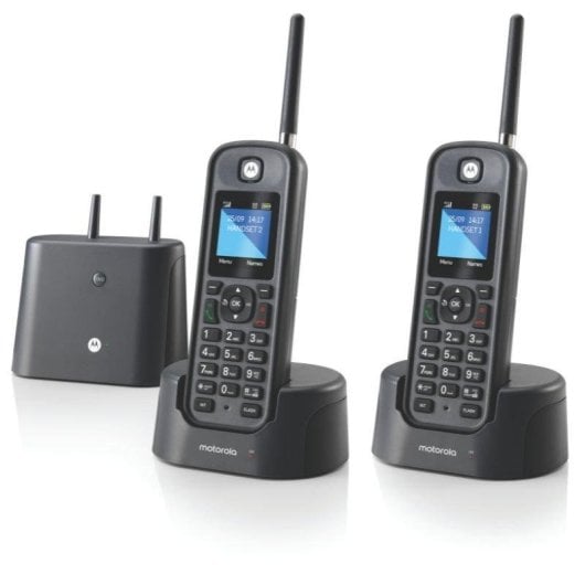 Teléfono inalámbrico Motorola O202 Profesional IP67 1 km carga inductiva