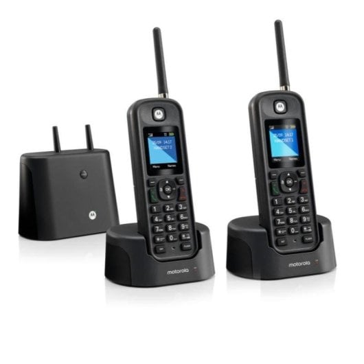 Teléfono inalámbrico Motorola O202 Profesional IP67 1 km carga inductiva