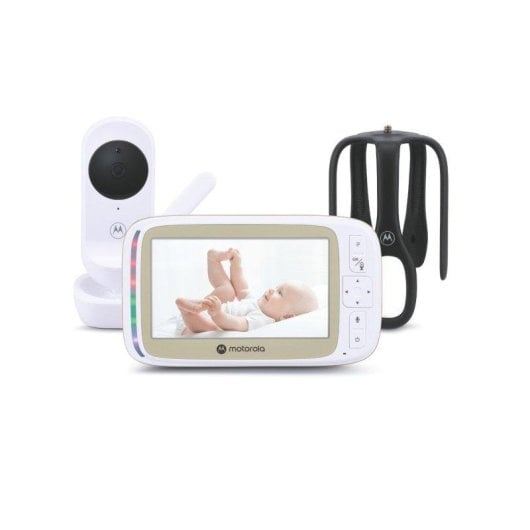 Vigilabébé Motorola VM45 Connect écran 5" HD Wi-Fi audio bidirectionnel Stargrip