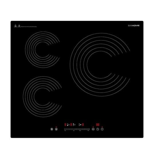 Placa de inducción SIXHOME SXHPI60N1 60 cm 3 zonas Booster Touch