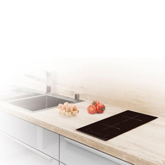 Placa de inducción SIXHOME SXHPI30N 2 zonas 3300 W Booster control táctil