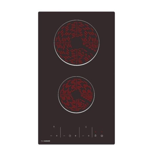 Placa vitrocerámica SIXHOME SXHPV30N 30 cm 2 zonas control táctil 9 niveles