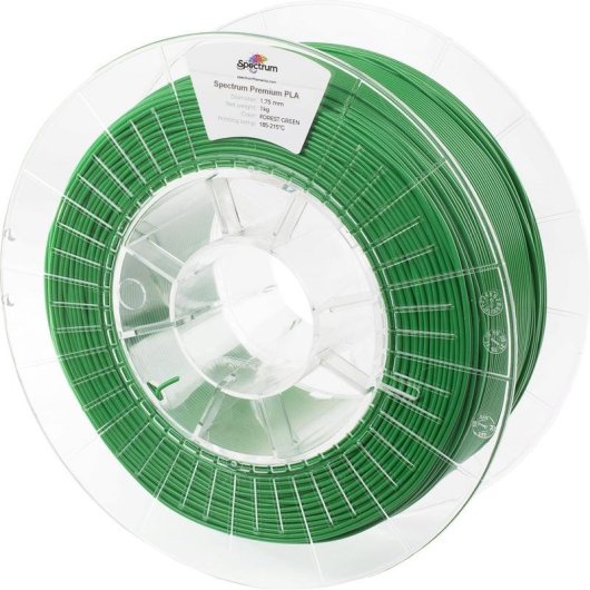 Filamento PLA Spectrum 80004 Verde 1,75 mm Fácil Impressão Biodegradável