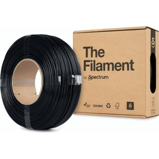 Filamento PETG The Filament TF-24056 Nero Refill 1,75 mm Sostenibile