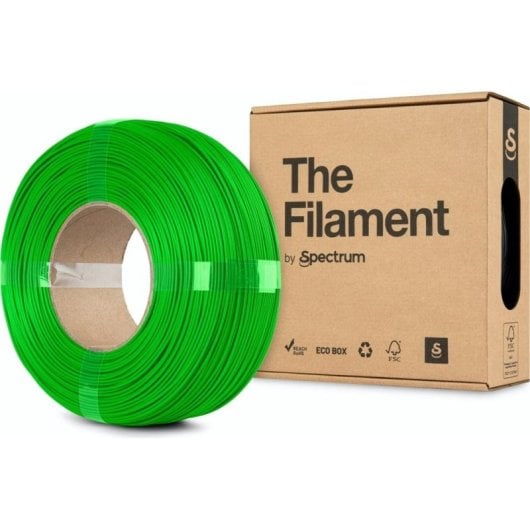 Filamento PLA The Filament TF-24048 Verde Refill 1,75 mm Fácil Impresión