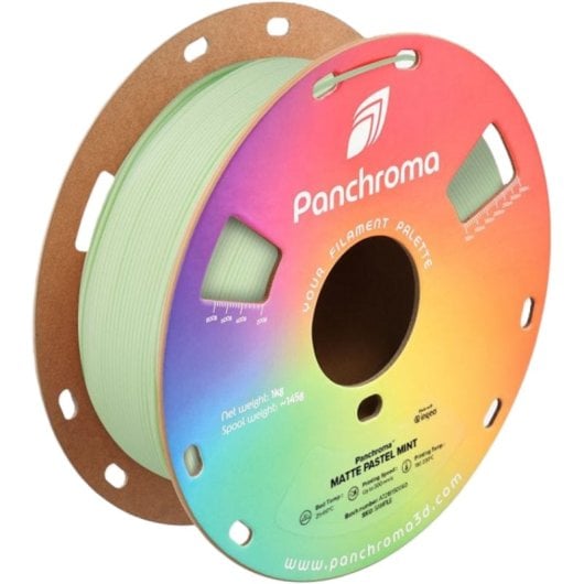 Filamento PLA Polymaker Panchroma Matte Verde 1,75 mm Fosco Fácil Impressão