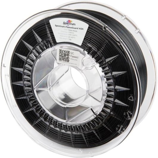 Filamento ASA Spectrum 81443 FlameGuard Blanco 1,75 mm UL94 V0 Resistente Exterior