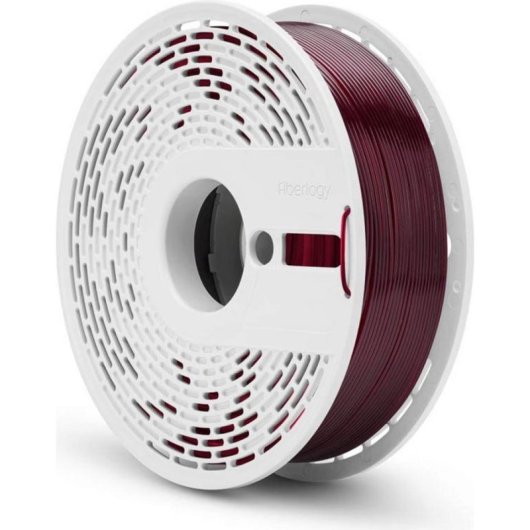 Filament PET-G Fiberlogy EASY PET-G Burgundy Transparent 1,75 mm Haute résistance
