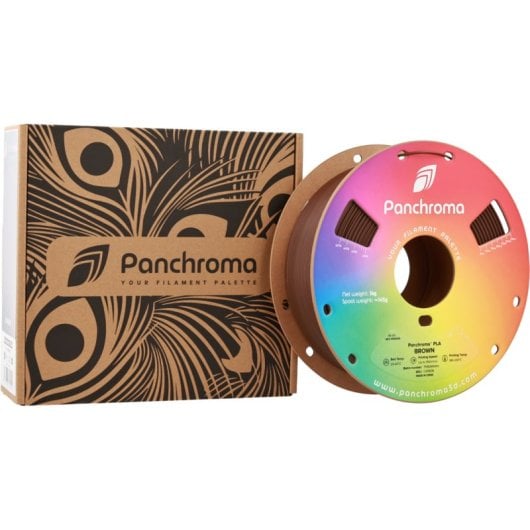 Filamento PLA Polymaker Panchroma CA19018 Marrón 1,75 mm Alta Velocidad Profesional