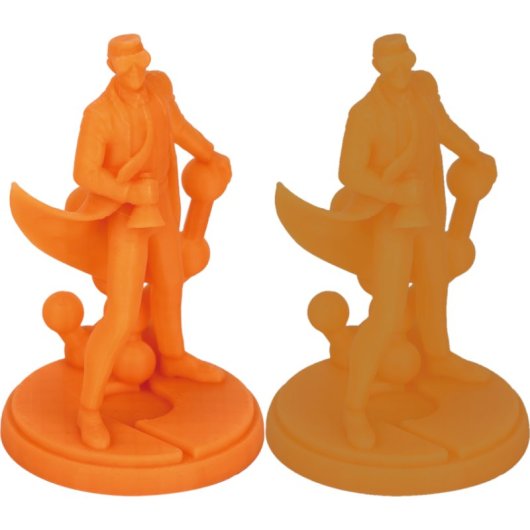 Filamento PLA Polymaker Panchroma Luminous Naranja Glow-in-the-Dark 1,75 mm Fácil Impresión