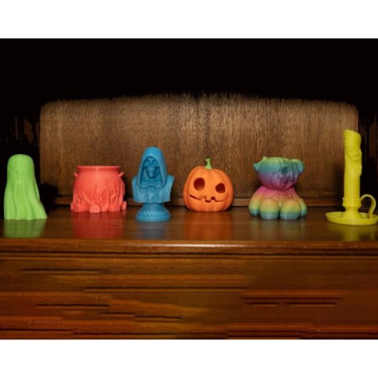 Filamento PLA Polymaker Panchroma Luminous Naranja Glow-in-the-Dark 1,75 mm Fácil Impresión