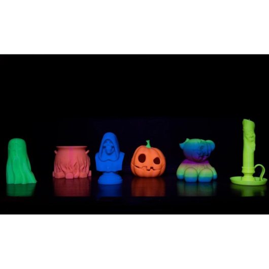Filamento PLA Polymaker Panchroma Luminous Naranja Glow-in-the-Dark 1,75 mm Fácil Impresión