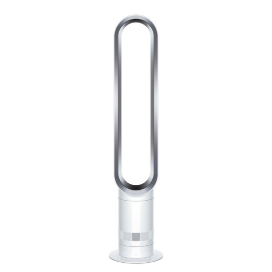 Ventilateur tour Dyson AM07 technologie Air Multiplier sans pales blanc/argenté