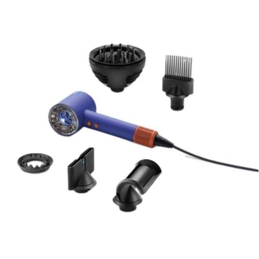 Secador Dyson Supersonic Nural HD16 azul vinca/topaz iónico digital 1600W