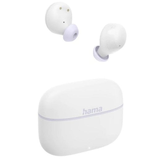 Auriculaires Hama Freedom Buddy II sans fil Bluetooth TWS appels musique Bass Boost Blanc
