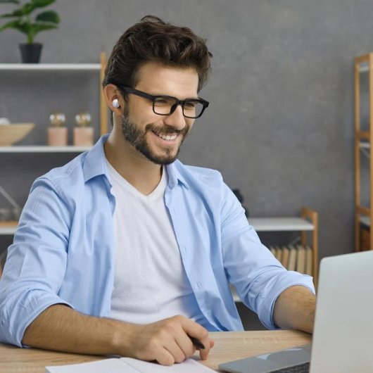 Auriculaires Hama Freedom Buddy II sans fil Bluetooth TWS appels musique Bass Boost Blanc