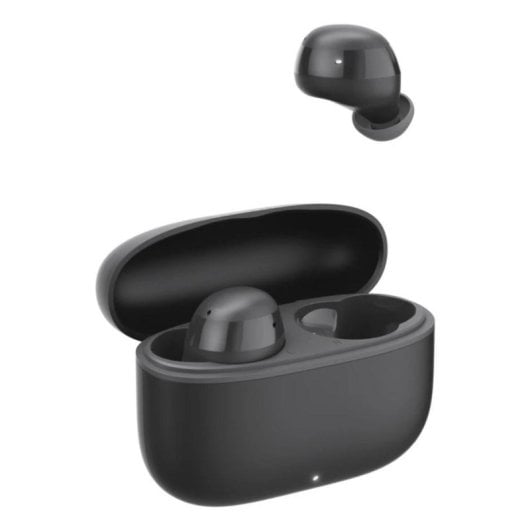 Auriculaires Hama Freedom Buddy II sans fil Bluetooth TWS Basses Boost pour appels/musique, contrôle tactile, suppression de bruit passive, noirs