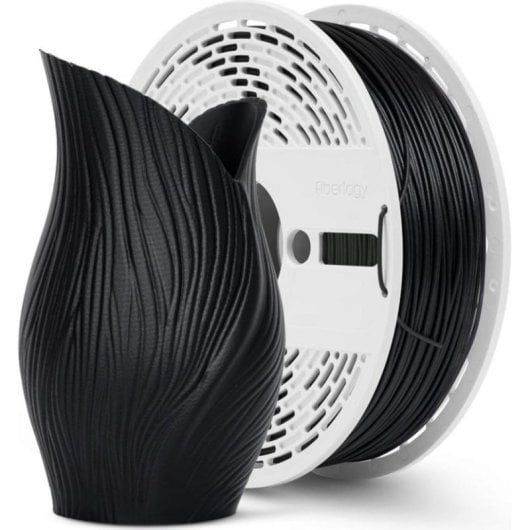 Filament PET-G Fiberlogy MPET-BLACK-175-085 Noir 1,75 mm Finition Mate Facile