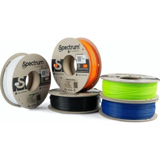 Filamento PET-G Spectrum 80748 Set Premium Multicolore 1,75 mm Bobine Cartone Ecologico