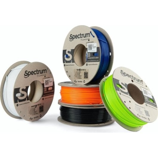 Filamento PET-G Spectrum 80748 Set Premium Multicolore 1,75 mm Bobine Cartone Ecologico