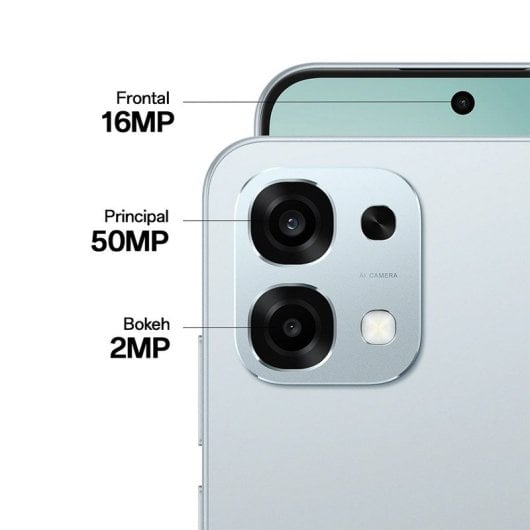 Oppo A6 Pro 8GB 256GB 6.57" AMOLED 120Hz 5G Dual SIM 6500mAh 80W IP69 NFC Android 15 Titanio