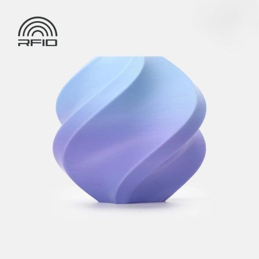 Filamento PLA Bambu Lab A00-M5-1.75-1000-SPL Multicolor 1,75 mm Degradé Fácil Impressão